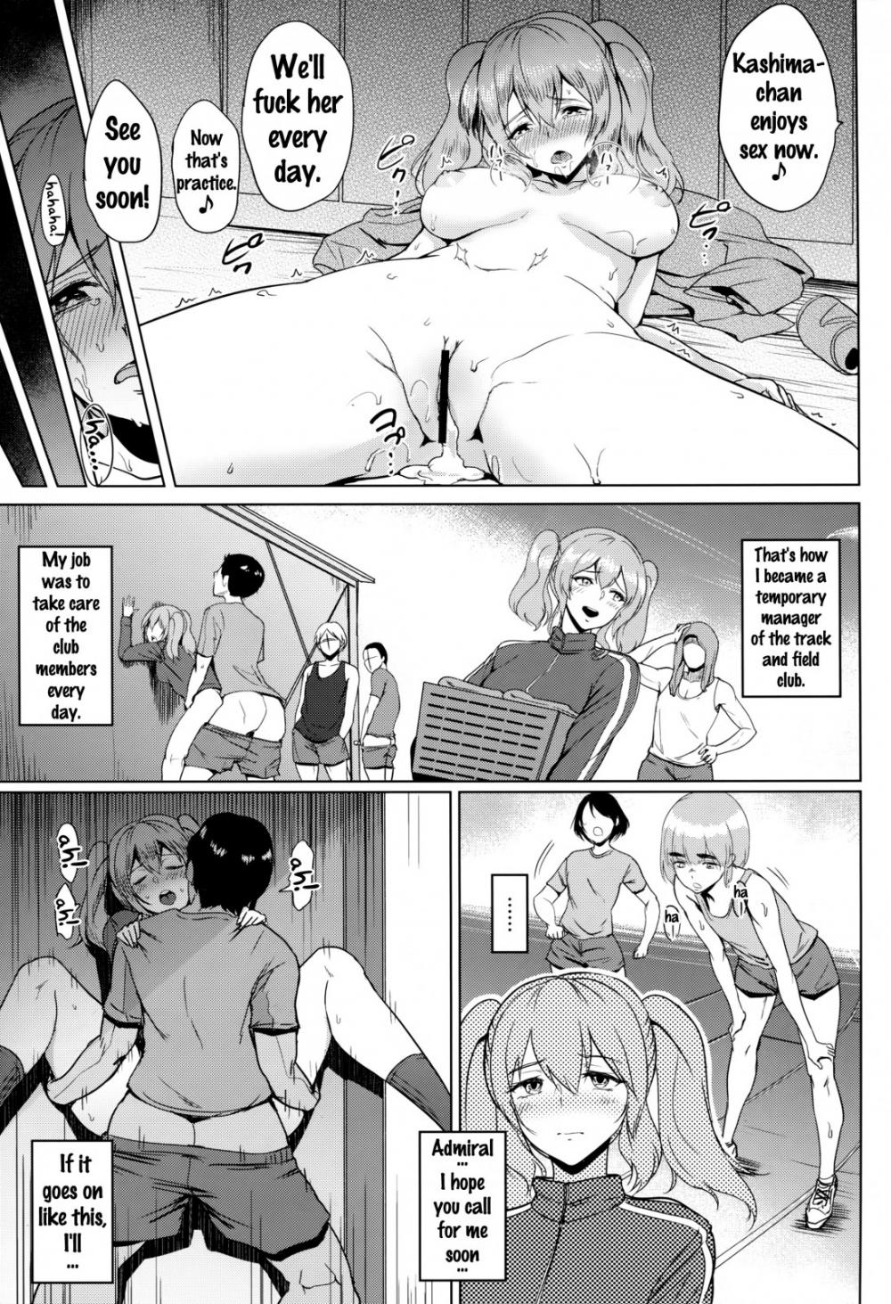 Hentai Manga Comic-Kashimamane Kashima ga Rikujoubu-Read-14